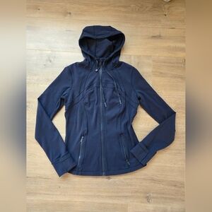 Lululemon Define Hooded Jacket In Navy